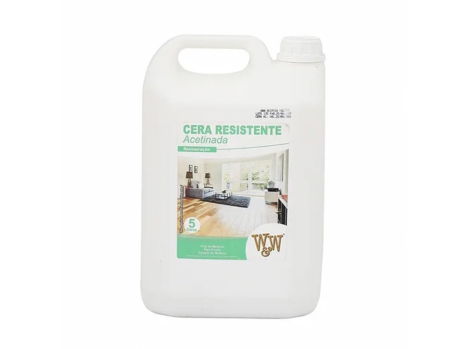 Cera Resistente Acetinada 5 Litros