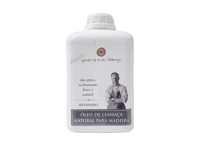 Óleo de linhaça refinado