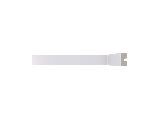 Rodameio 466 branco de poliestireno com 30mm altura Santa Luzia