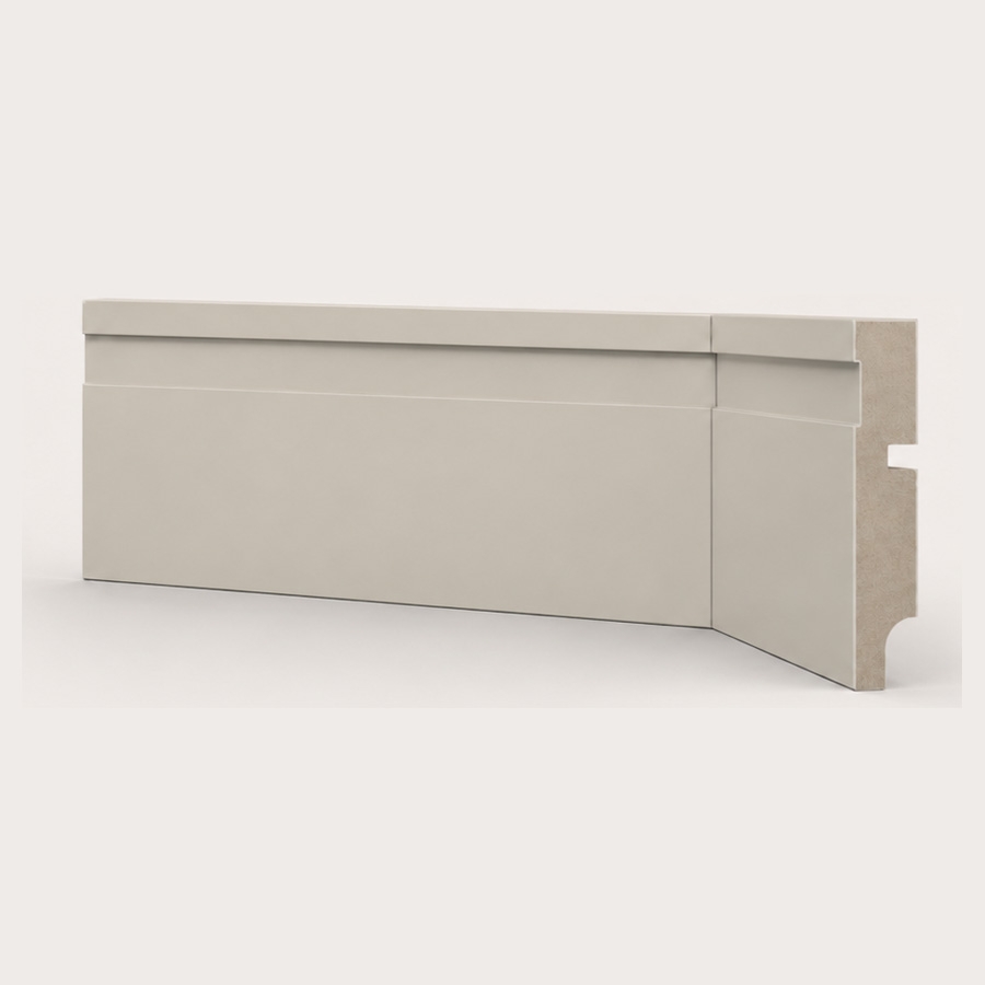 Rodapé 457 Cinza Glacial L.POP DECOR