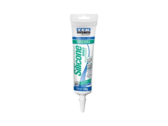Silicone Base D'Água Branco 130 gr